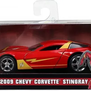 image #1 of מכונית 2009 Chevy Corvette Stingray בעיצוב בהשראת הפלאש מבית Jada