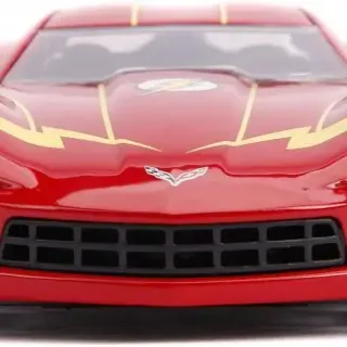 image #4 of מכונית 2009 Chevy Corvette Stingray בעיצוב בהשראת הפלאש מבית Jada