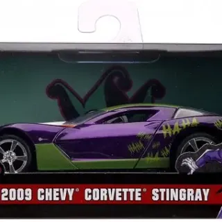 image #1 of מכונית 2009 Chevy Corvette Stingray בעיצוב הג'וקר מבית Jada