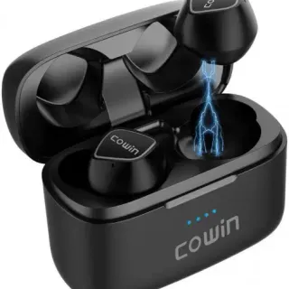 image #0 of אוזניות אלחוטיות Cowin KY02 V2 TWS Earbuds צבע שחור
