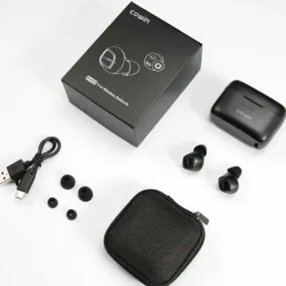 image #1 of אוזניות אלחוטיות Cowin KY02 V2 TWS Earbuds צבע שחור