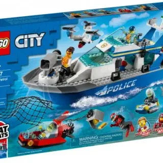 image #0 of סירת סיור משטרתית 60277 LEGO City