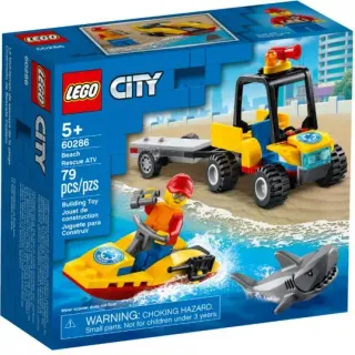 image #0 of טרקטורון הצלה בחוף 60286 LEGO City