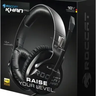 image #4 of אוזניות גיימינג Roccat Khan Pro Competitive High Resolution - צבע שחור