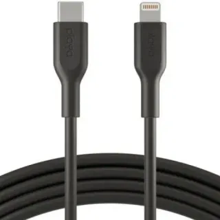 image #1 of כבל Lightning ל-USB Type-C באורך 1 מטר Playa By Belkin - צבע שחור