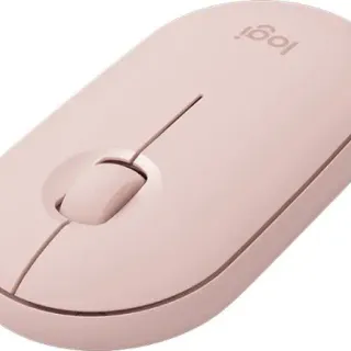 image #1 of עכבר אלחוטי Logitech Pebble M350 + מקלדת אלחוטית Logitech K380 Bluetooth - צבע ורוד