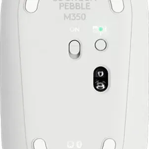 image #3 of עכבר אלחוטי Logitech Pebble M350 + מקלדת אלחוטית Logitech K380 Bluetooth - צבע לבן