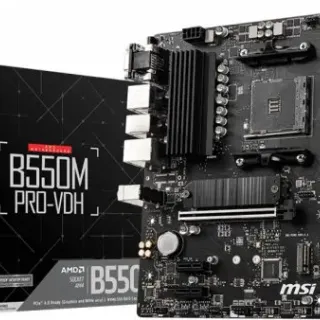 image #0 of לוח אם MSI B550M PRO-VDH AM4, AMD B550, DDR4, PCI-E, VGA, HDMI, DP