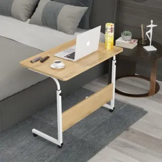 image #1 of שולחן מחשב דגם My Casa Alex - צבע חום/לבן