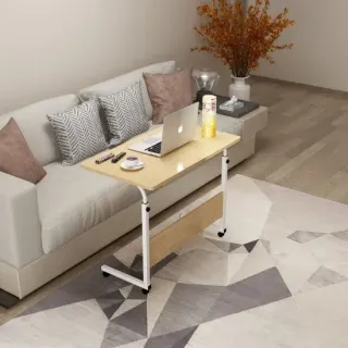 image #2 of שולחן מחשב דגם My Casa Alex - צבע חום/לבן