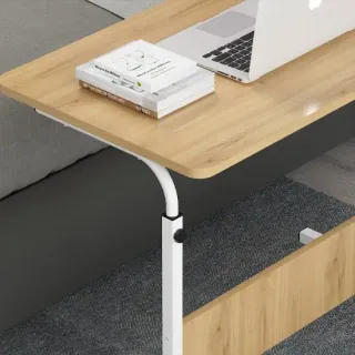 image #6 of שולחן מחשב דגם My Casa Alex - צבע חום/לבן