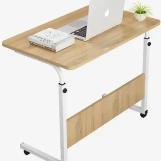 image #0 of שולחן מחשב דגם My Casa Alex - צבע חום/לבן