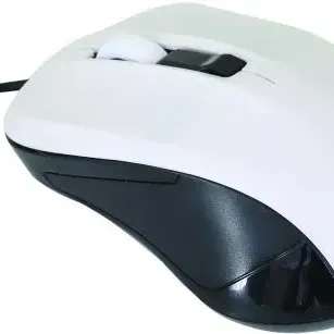 image #0 of עכבר חוטי GPlus EMO-381W - צבע שחור/לבן