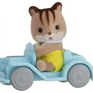 image #1 of משפחת סילבניאן - תינוק סנאי על רכב בתיק נשיאה מבית Epoch