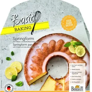 image #3 of תבנית קפיצית כפולה 26 ס''מ Birkmann Basic Baking