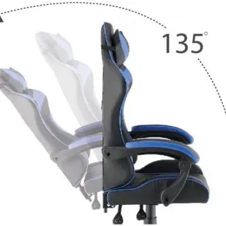 image #4 of כיסא גיימינג אורתופדי Ninja Extreme Pro3 - צבע שחור / כחול 