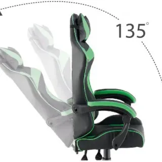 image #2 of כיסא גיימינג אורתופדי Ninja Extreme Pro3 - צבע שחור / ירוק 