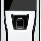 image #1 of מנעול חכם עם טביעת אצבע, קוד אישי וצ'יפ קירבה Elock Premium - צבע לבן