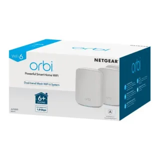 image #3 of ראוטר NETGEAR Orbi 802.11ax AX1800 WiFi 6 Dual-Band Wireless Gigabit Router RBK353-100EUS