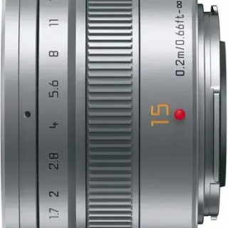 image #2 of עדשת Panasonic Leica DG Summilux 15mm f/1.7 ASPH. MFT - צבע כסף