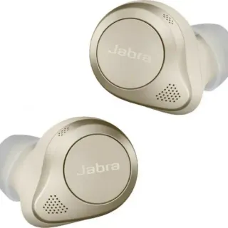 image #5 of אוזניות Bluetooth אלחוטיות True Wireless עם קייס טעינה אלחוטי Jabra Elite 85t WLC - צבע זהב / בז'
