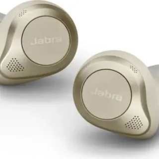 image #6 of אוזניות Bluetooth אלחוטיות True Wireless עם קייס טעינה אלחוטי Jabra Elite 85t WLC - צבע זהב / בז'
