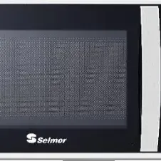 image #1 of מיקרוגל דיגיטלי 25 ליטר Selmor SE-772 900W - צבע לבן/שחור