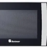 image #2 of מיקרוגל מכני 25 ליטר Selmor SE-765 900W - צבע שחור לבן