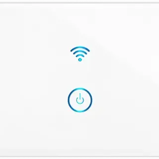 image #1 of מציאון ועודפים - מפסק תאורה Wi-Fi חכם Smart-Grade - מתאים לקופסאת גיוויס 3 מקום - הדלקה אחת - כולל תמיכה בדור 3 מהמוצר ועד האפליקציה
