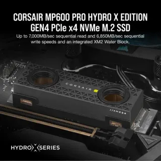 image #2 of כונן Corsair Force MP600 PRO Hydro X Edition PCIe NVMe M.2 2280 2TB SSD