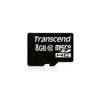 image #1 of כרטיס זכרון Transcend Premium Micro SDHC TS8GUSDHC10 - נפח 8GB