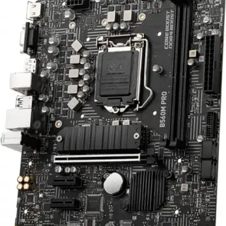 image #1 of לוח אם MSI B560M PRO LGA1200, Intel B560, DDR4, PCI-E, VGA, HDMI, DP