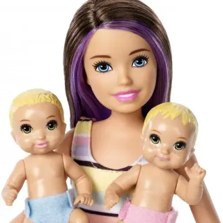 image #3 of ברבי ערכת חדר תינוקות - סדרת בייביסיטר מבית Mattel