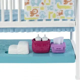 image #8 of ברבי ערכת חדר תינוקות - סדרת בייביסיטר מבית Mattel