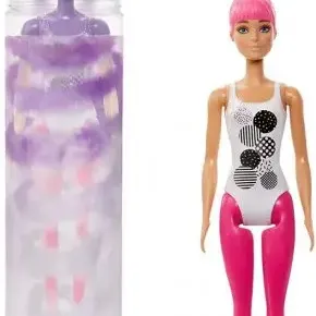 image #2 of ברבי צבעים מיסתוריים Mattel - בובה אקראית אחת