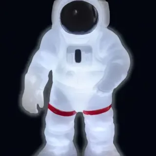 image #3 of מנורת לילה אסטרונאוט זוהרת בחושך מבית Brainstorm