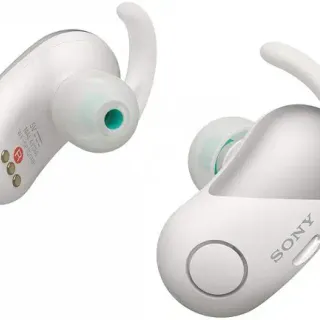 image #2 of מציאון ועודפים - אוזניות ספורט אלחוטיות Sony WF-SP700NW True Wireless - צבע לבן