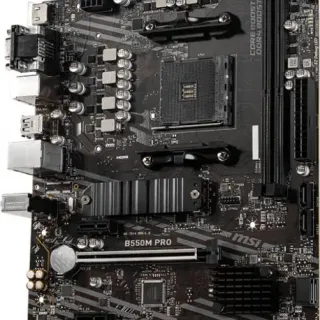 image #2 of לוח אם MSI B550M PRO AM4, AMD B550, DDR4, PCI-E, VGA, HDMI, DP