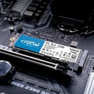 image #1 of כונן Crucial P2 500GB NVMe M.2 2280 SSD CT500P2SSD8