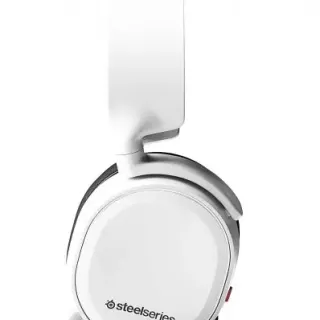 image #3 of מציאון ועודפים - אוזניות גיימרים SteelSeries Arctis 3 Analog 7.1 Surround צבע לבן