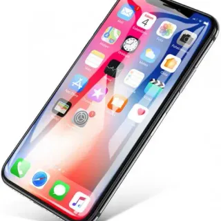 image #0 of מציאון ועודפים - מגן מסך קדמי מלא מזכוכית עם קצוות מעוגלים ל- Apple iPhone XR / iPhone 11 צבע שחור