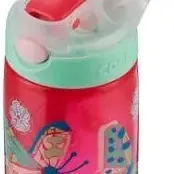 image #1 of בקבוק שתיה לילדים 414 מ''ל Contigo Gizmo - צבע ורוד פרפרים