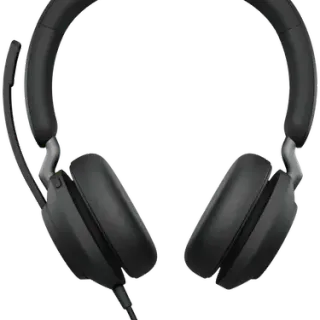 image #1 of אוזניות Jabra Evolve2 40 On-Ear USB-A - צבע שחור