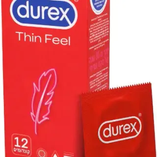 image #2 of מארז קונדומים Durex Thin Feel - סך הכל 12 יחידות