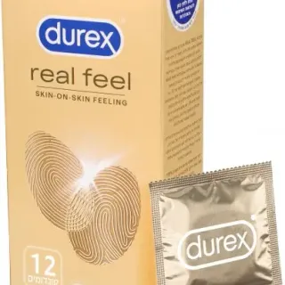 image #0 of מארז קונדומים Durex Real Feel - סך הכל 12 יחידות