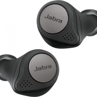 image #1 of מציאון ועודפים - אוזניות Bluetooth אלחוטיות עם מיקרופון Jabra Elite Active 75t True Wireless Earbuds צבע שחור טיטניום
