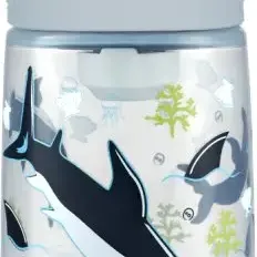 image #3 of מציאון ועודפים - בקבוק שתיה לילדים 410 מ&apos;&apos;ל Contigo Gizmo Sip - כרישים