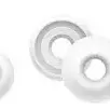 image #3 of מציאון ועודפים - אוזניות תוך אוזן אלחוטיות עם מיקרופון Sennheiser CX350BT Bluetooth - צבע לבן