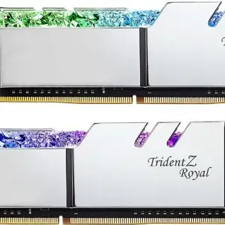 image #3 of זיכרון למחשב G.Skill Trident Z Royal RGB Silver 2x8GB DDR4 4000Mhz CL16