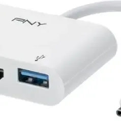 image #0 of תחנת עגינה PNY USB Type-C 3-in-1 Display Adapter
